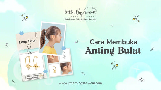 cara membuka anting bulat