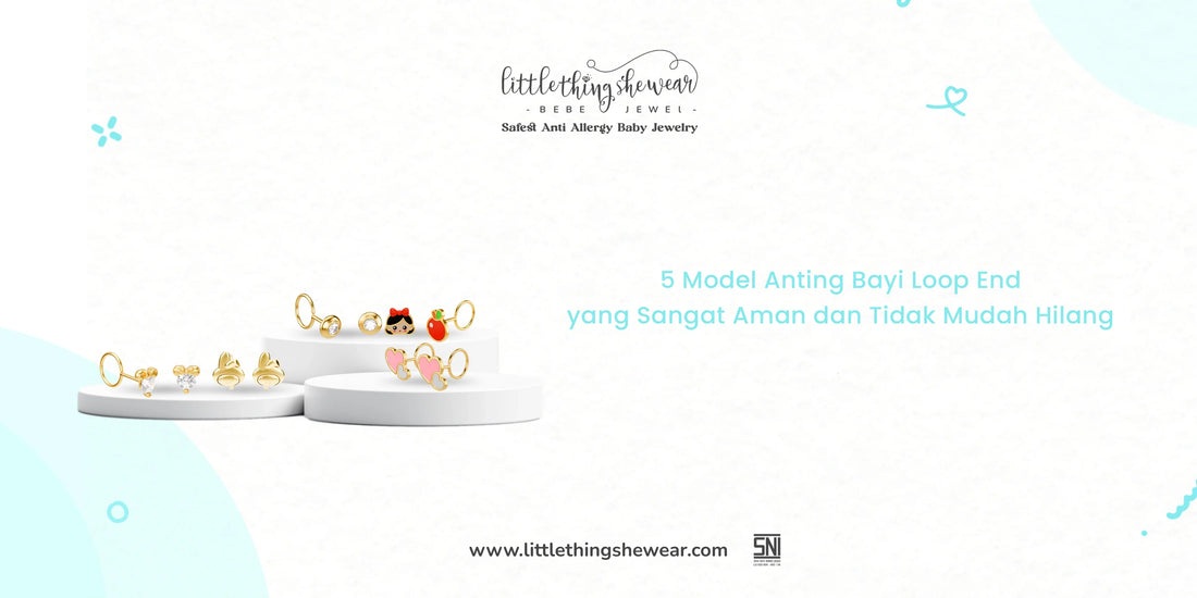 anting bayi loop end