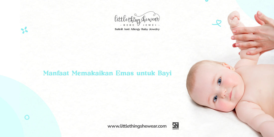 memakaikan emas untuk bayi