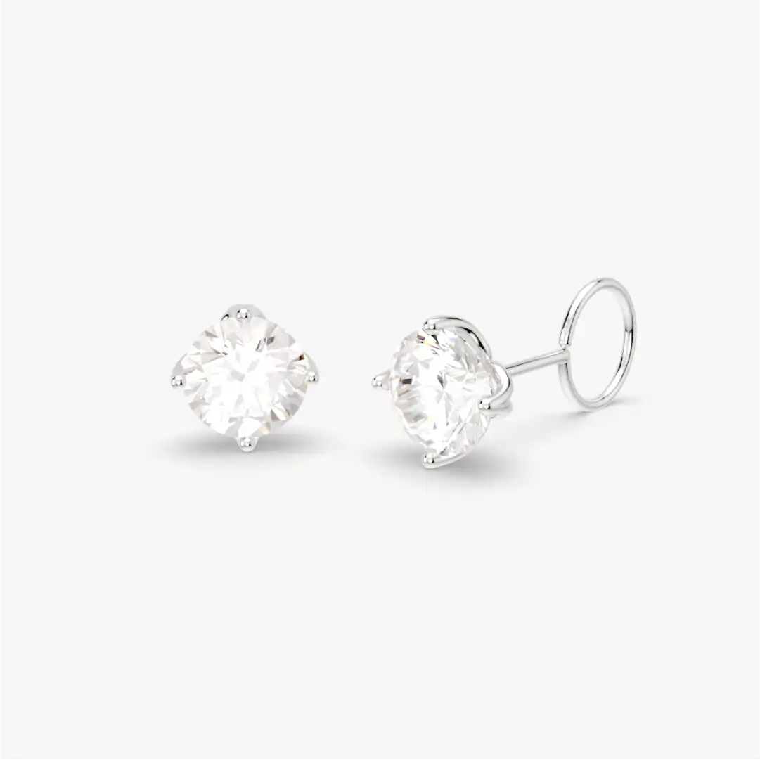 Anting Emas Dewasa Loop End Ilona Swarovski