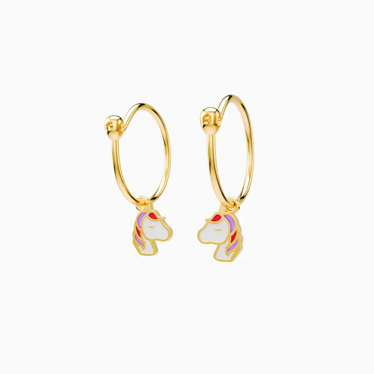 Anting Anak Loop Hoop Little Unicorn