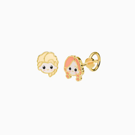 Anting Anak Loop Screw Arendelle (8K)