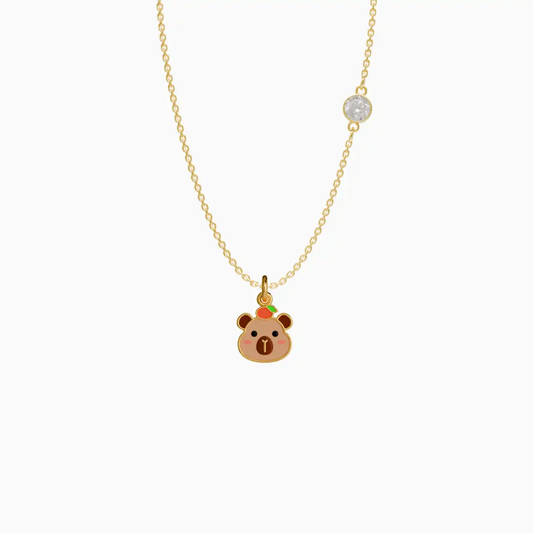 Kalung Emas Anak Cappybara 8k