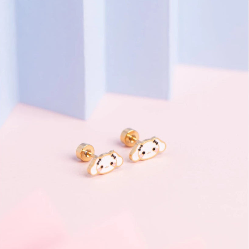 FREE GIFT - Anting Screw Back Cinnabelle Gold