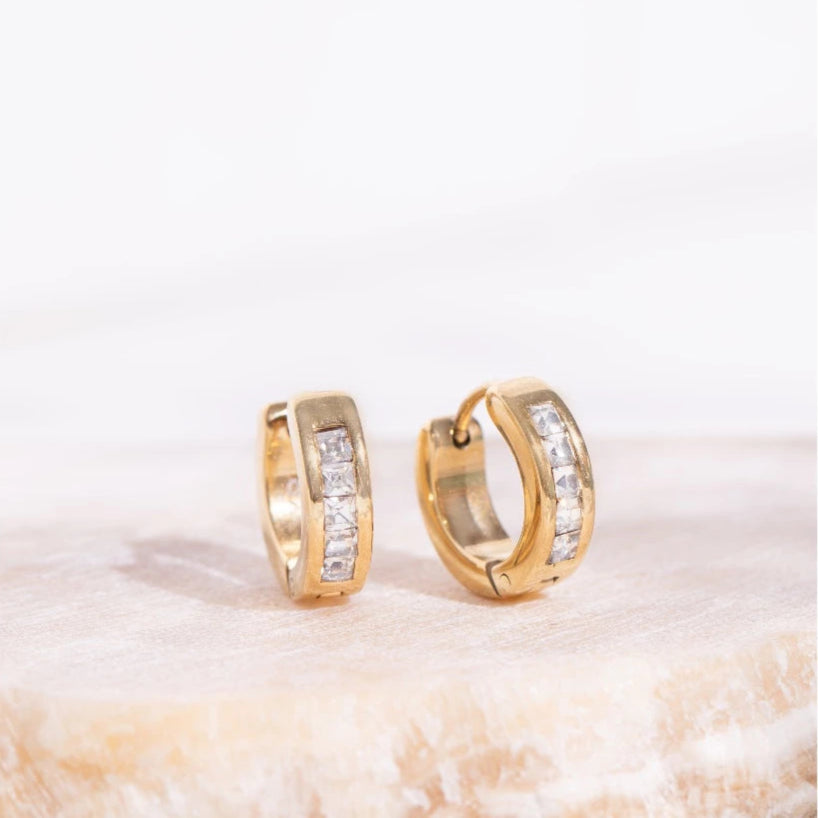 FREE GIFT - Anting Hoop Terra Gold