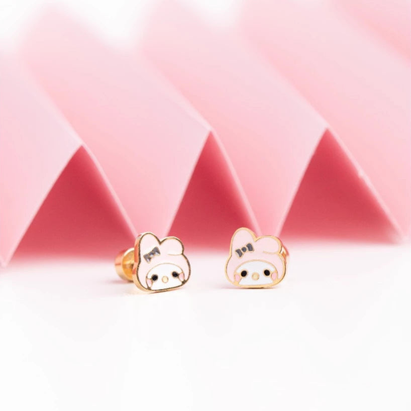 FREE GIFT - Anting Screw Back Melodi Gold