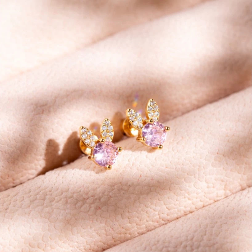 FREE GIFT - Anting Screw Back Rabbit SW Gold