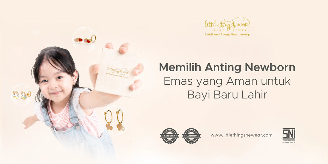 anting emas newborn