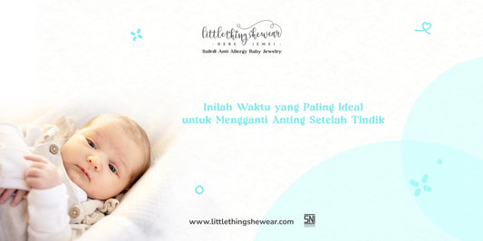 mengganti anting setelah tindik 