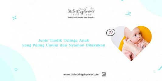 metode tindik telinga anak