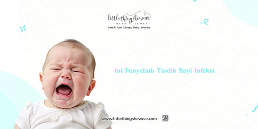 penyebab tindik bayi infeksi