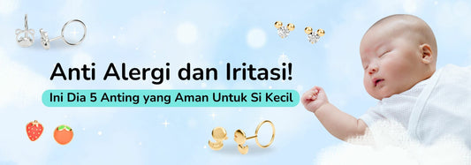 anting yang aman untuk bayi