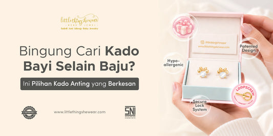 Bingung Cari Kado Bayi Selain Baju? Ini Pilihan Anting yang Berkesan