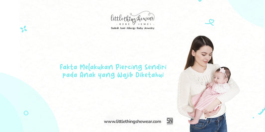 melakukan piercing sendiri pada anak
