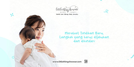 merawat tindikan baru