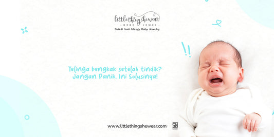 telinga bengkak setelah tindik