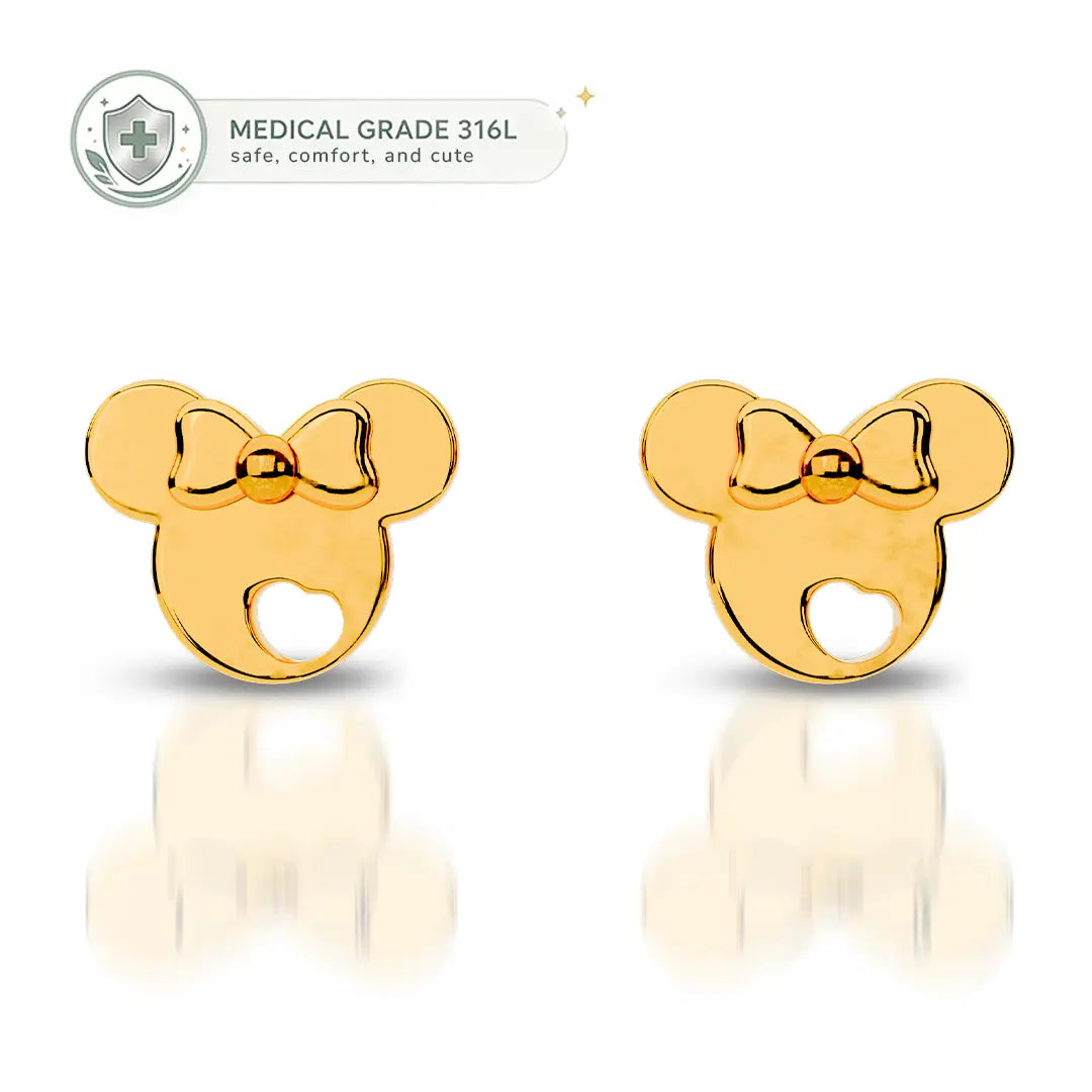 Anting Anak Mousie Medical Grade 316L