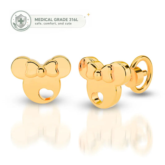 Anting Anak Mousie Medical Grade 316L