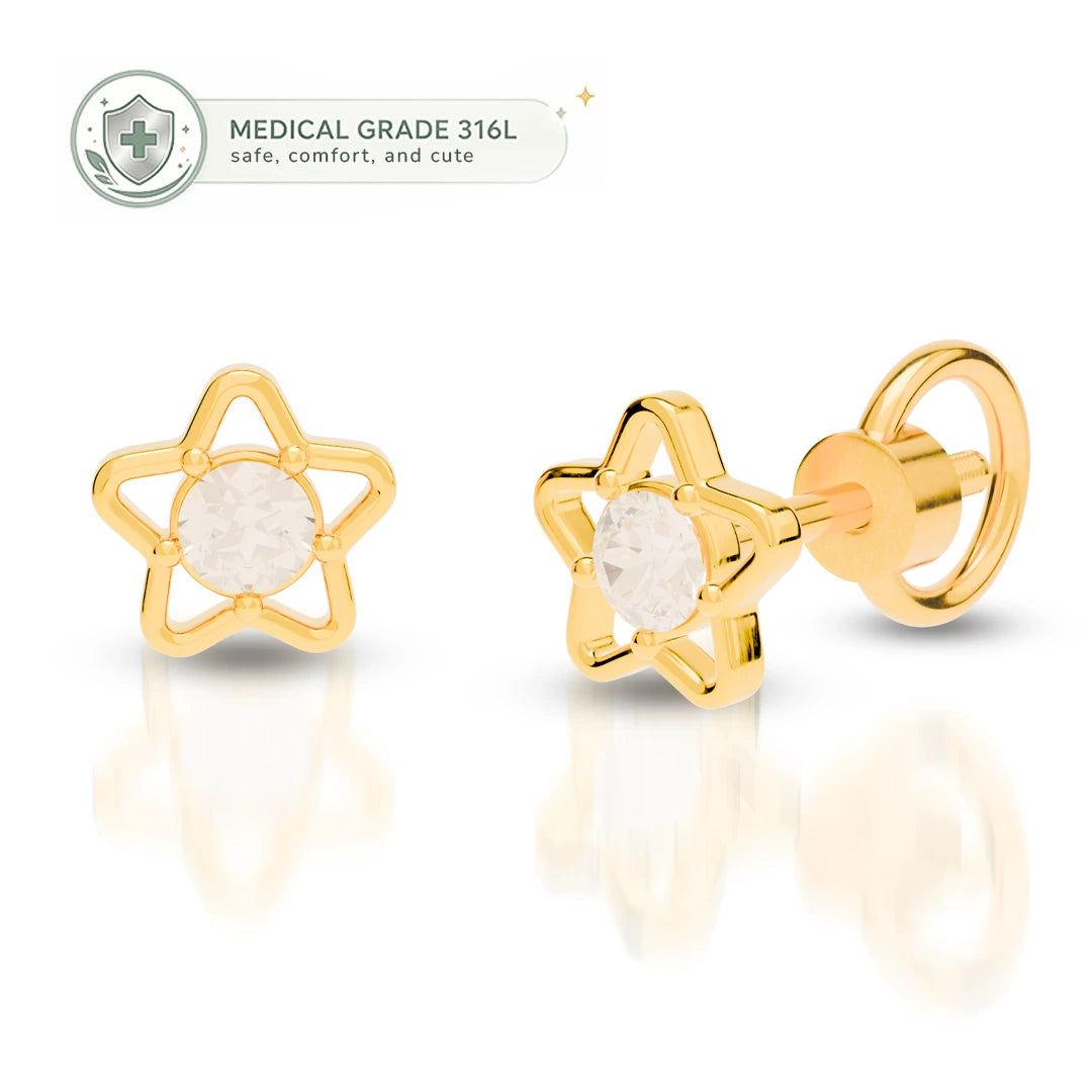 Anting Anak Stellara Medical Grade 316L