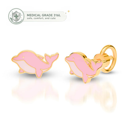 Anting Anak Delphine Medical Grade 316L