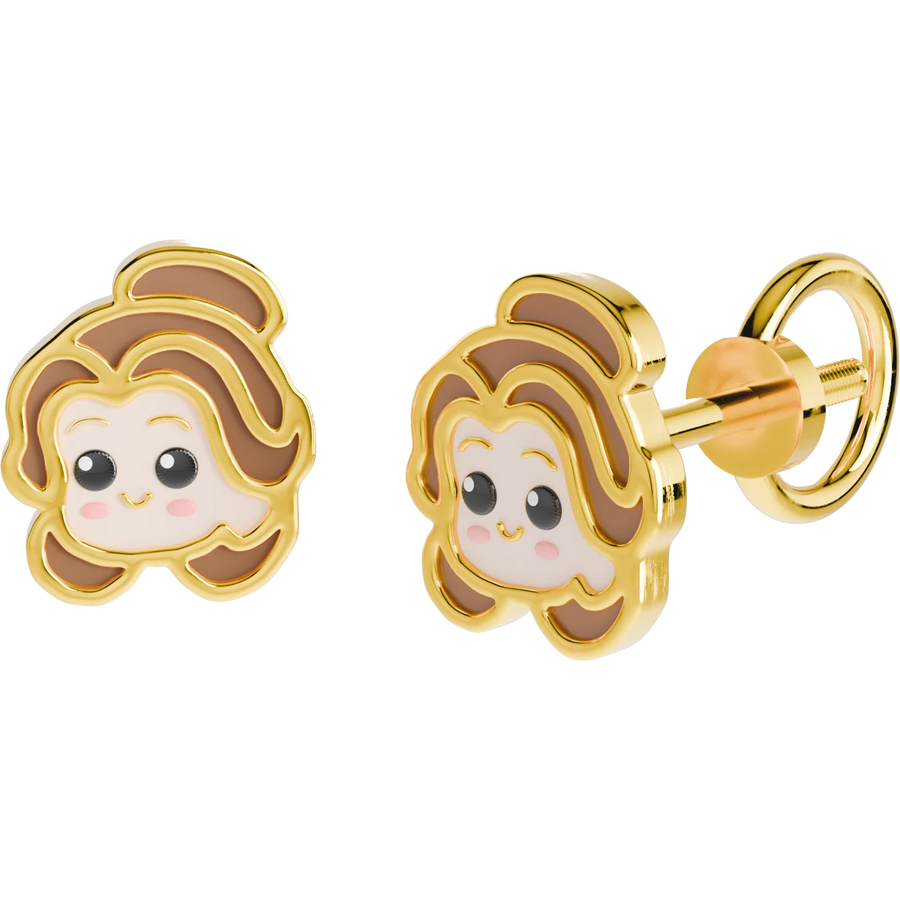 Anting Anak Loop Screw Crystabelle (8K)