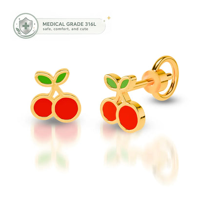 Anting Anak Ceris Medical Grade 316L