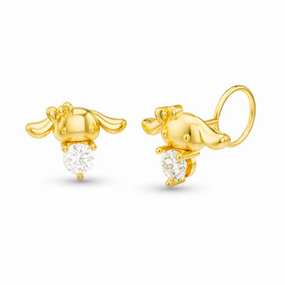 Anting Anak Loop End Claire Swarovski