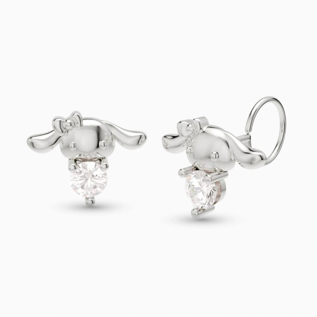 Anting Anak Loop End Claire Swarovski