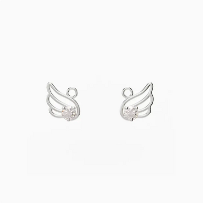 Anting Anak Loop Hoop Angel Wings