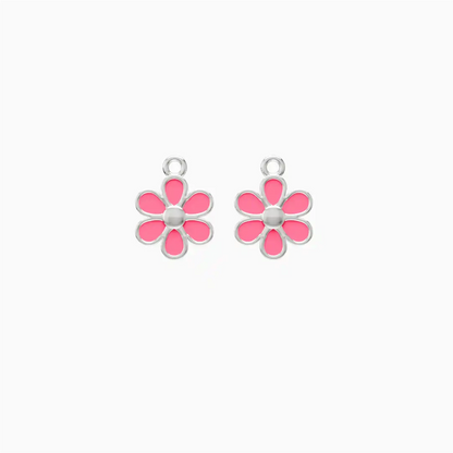 Anting Anak Loop Hoop Flower