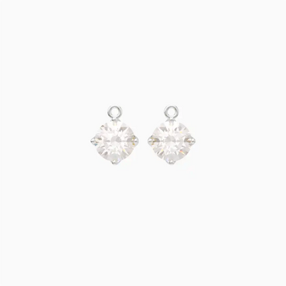 Anting Emas Dewasa Loop Hoop Ilona Swarovski