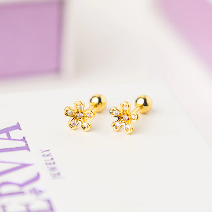 FREE GIFT - Anting Screw Back Bloom
