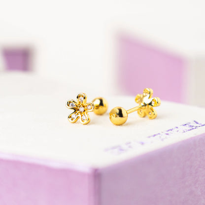 FREE GIFT - Anting Screw Back Bloom
