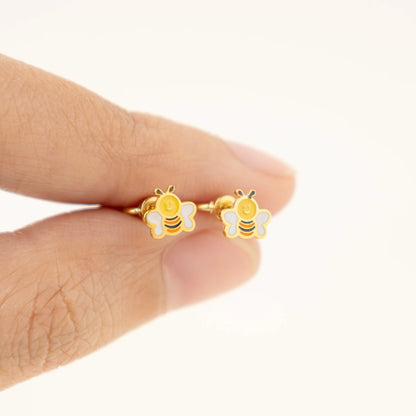 Anting Anak Little Bee Medical Grade 316L