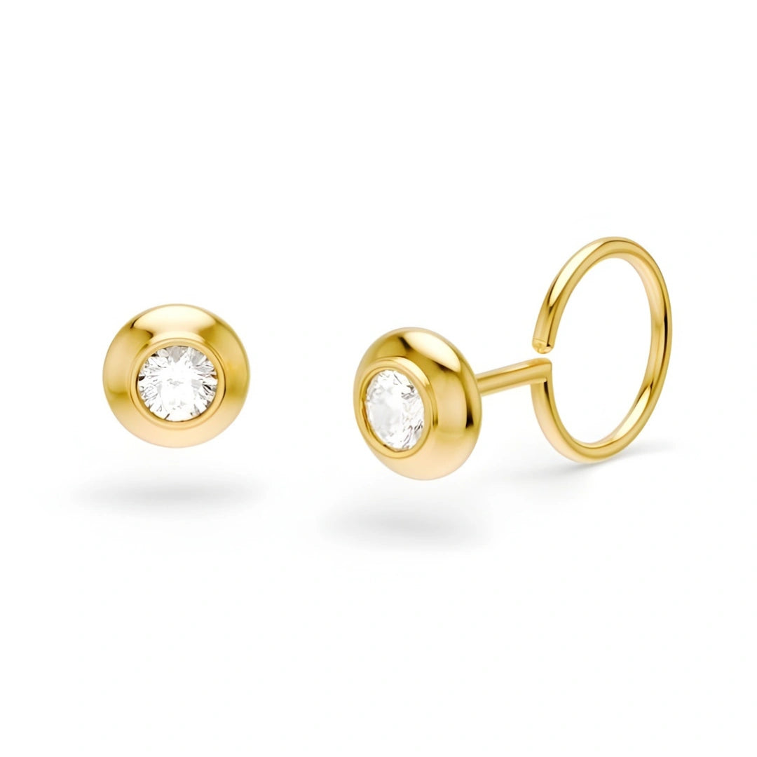 Anting Bayi Little Kiyo Swarovski