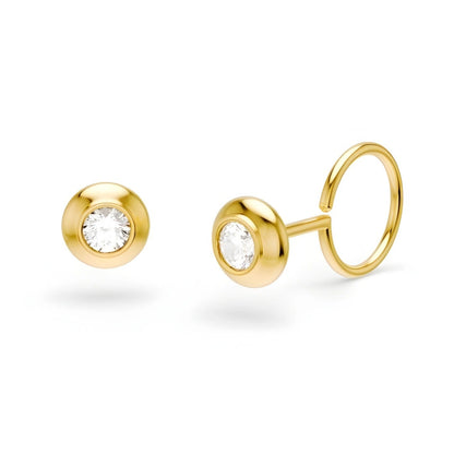 Anting Bayi Little Kiyo Swarovski