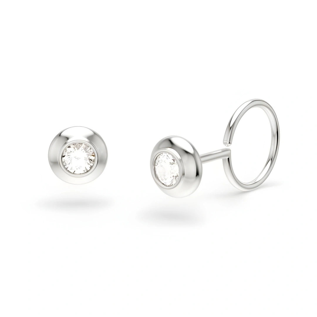 Anting Bayi Little Kiyo Swarovski