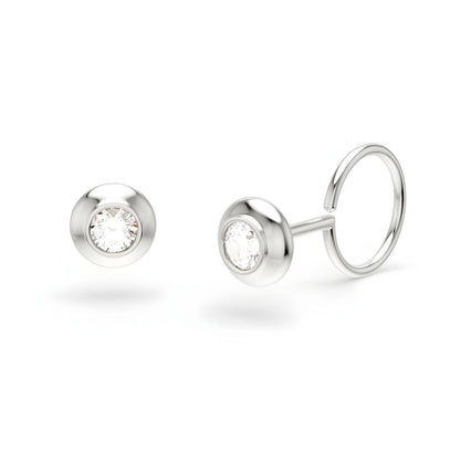 Anting Bayi Little Kiyo Swarovski