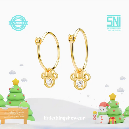 Anting Anak Loop Hoop Millie Swarovski