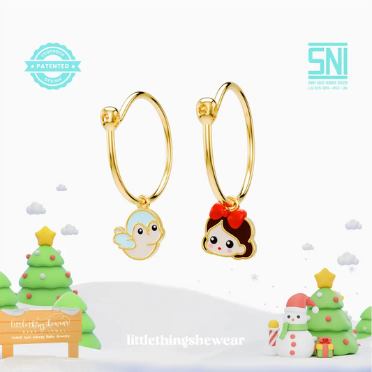 Anting Anak Loop Hoop Princess Sylvie