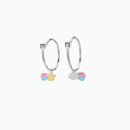 Anting Anak Loop Hoop Shooting Star