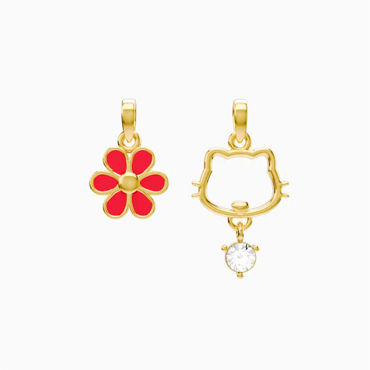 Liontin Kalung Kimi Swarovski Emas Asli