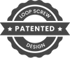 Segel resmi desain Loop Screw Littlethinghsewear yang telah terdaftar paten