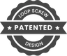 Segel resmi desain Loop Screw Littlethinghsewear yang telah terdaftar paten