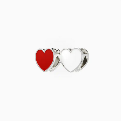 Liontin Kalung Carys White Red Emas Asli (Liontin Saja)