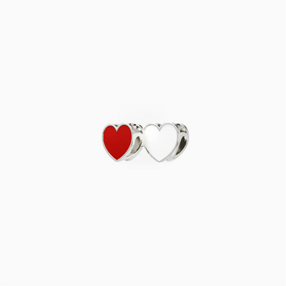 Liontin Kalung Carys White Red Emas Asli (Liontin Saja)