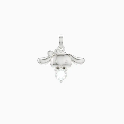Liontin Kalung Anak Claire Swarovski Emas Asli