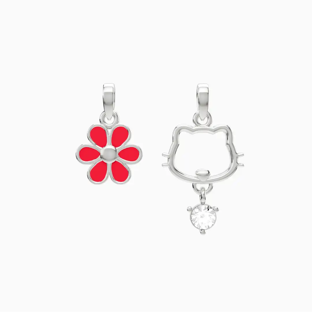 Liontin Kalung Kimi Swarovski Emas Asli