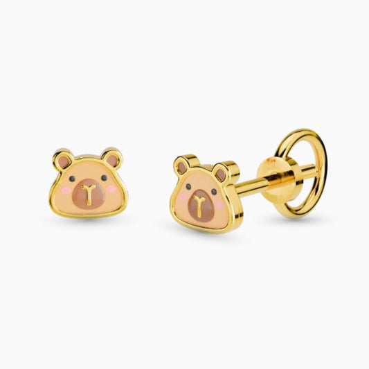 Anting Anak Loop Screw Happybara 8K