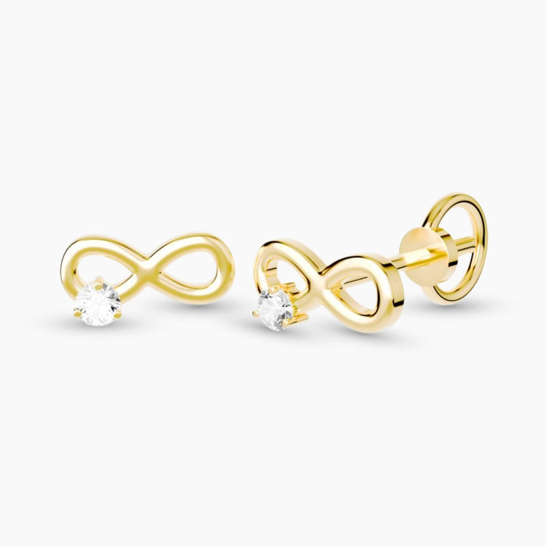 Anting Anak Loop Screw Infinity (8k)